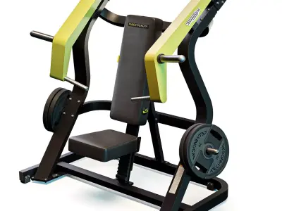 Pure Incline Chest Press 3D model