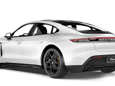 Porsche Taycan Turbo S 2020 3D model