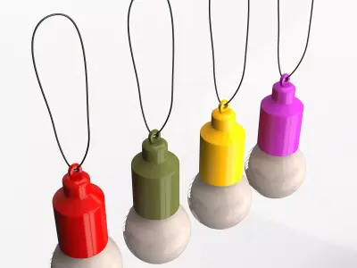 Festive Mini Pull Light 3D print model