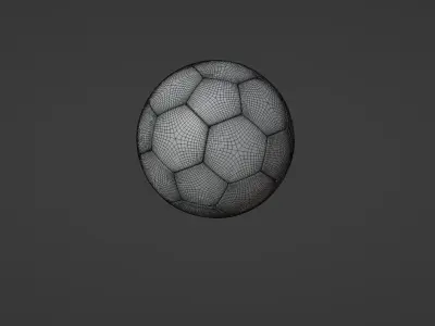 Football Ball  3D model purchase