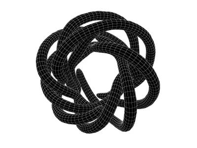 Abstract Shape v22 004 Low-poly 3D model