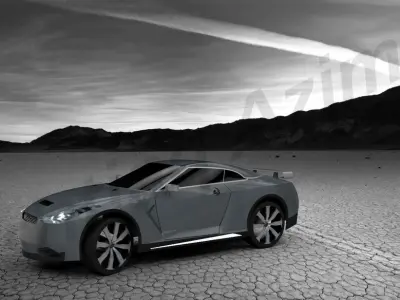 Nissan GT-R Free 3D model