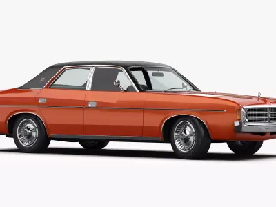 Chrysler VJ Valiant Regal Sedan 1973 - 1975 3D model