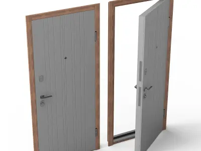 Risala Door 3D model
