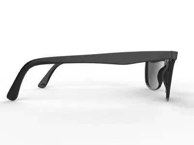 Sunglass Wayfarer Vincent Chase 3D model