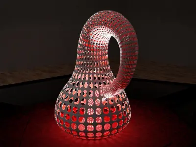 Openwork Decorative Form 3D print model