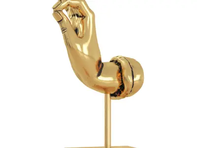 Decorative figurine Hand of Buddha 3D model