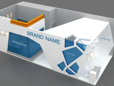 3D Exhibition 3D model