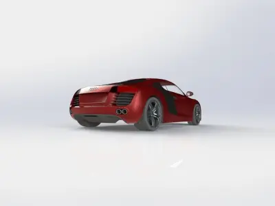 Audi R8 Model 3D model