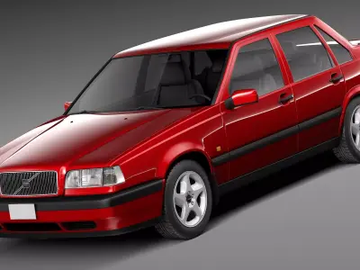 Volvo 850 Sedan EU 1991-1997 3D model
