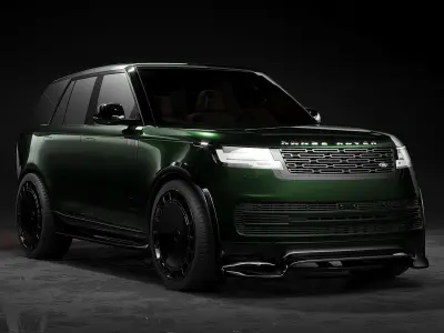 Range Rover 2024 3d Model Low-poly 3D model