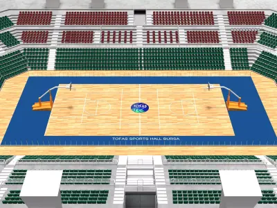 sports arena  3D model