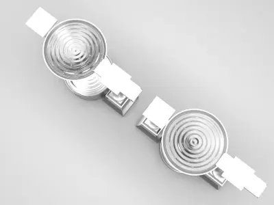 Water Clocks 3D model