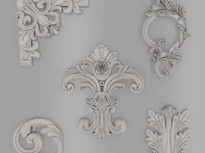 Trim Ornament 76 3D model