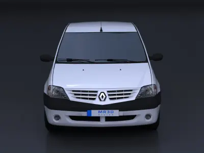 Pars Tondar LowPoly Low-poly 3D model