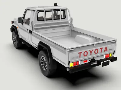 Toyota Land Cruiser J79 single cab 2024  3D model