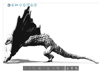 Dragon 3D model