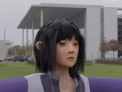 Sport tulpa Free low-poly 3D model