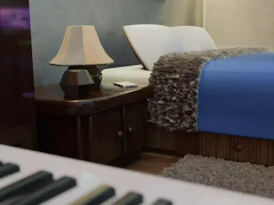 Cozy Restroom 3D model