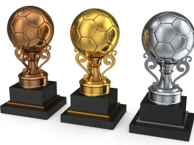 Trophy balls 3D model
