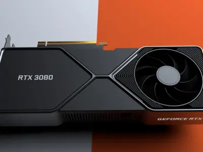 RTX 3080 Model  3D model