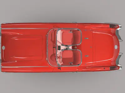 Chevrolet Corvette C1 - 1953-1962 3D model