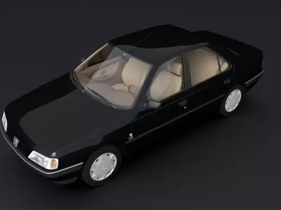 Peugeot 405 3D model