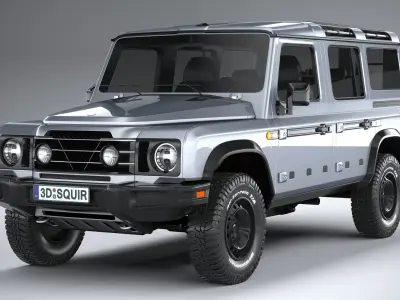 Ineos Grenadier 2022 3D model