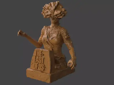 Clicker Bust 3D print model
