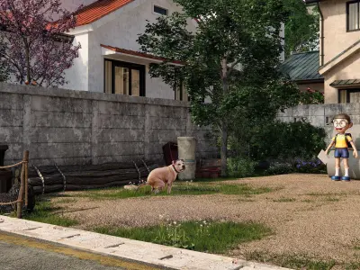 Nobita PlayGround 3D model