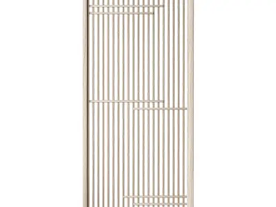 Room Dividers - Wooden Interior Partitions 3D model