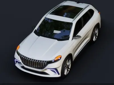 TOGG 2022 Turkish Electic Car 3D model