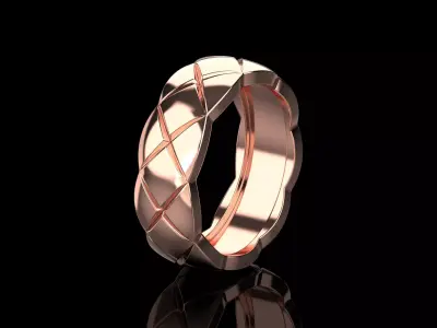 Coco Crush ring 15 - 15-5 Sizes N225 3D print model