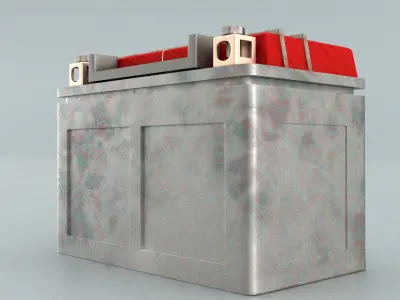 laos Game Battery 3D model