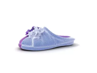 Purple Velvet Slipper model pack Low-poly 3D model