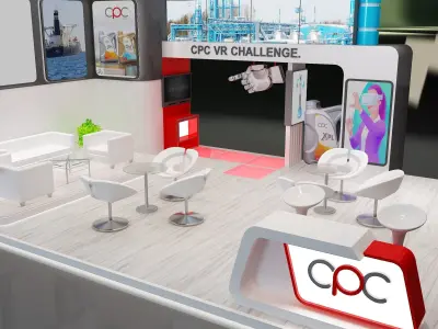 Booth Exhibition Stand a229c  3D model