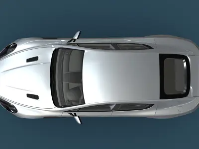 Aston Martin Rapide - 2010 3D model