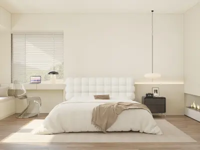 Modern luxury apartment 3D model purchase