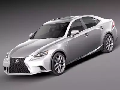 Lexus IS - 2014 3D model