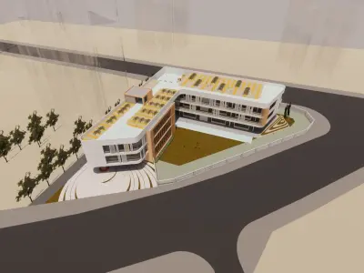 Kindergarten-Sky City 3D model