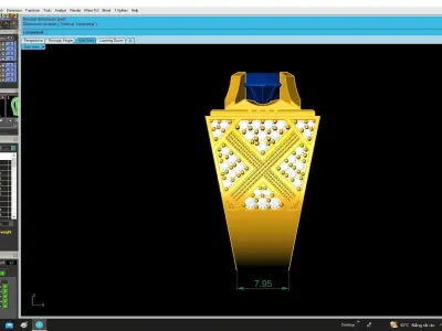 Luxury Square Signet Gemstone Ring Jewelry 3D Model  4820 3D print model