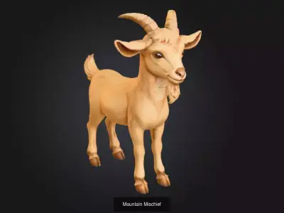 Farm and Wild Companions 3D Model Collection