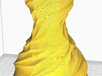 3D Printed Vase Models - 12 pieces 3D print model