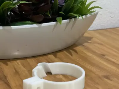 Cable holder fork Yamaha dtr 125 3D print model