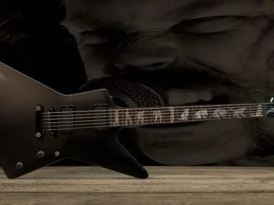 Metallica - Wolf ESP Guitar 3D model