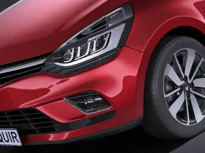Renault Clio 2017 3D model