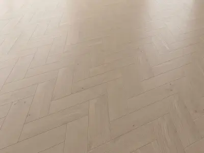 Parquet Oak Tundra Brushed set 5 3D model