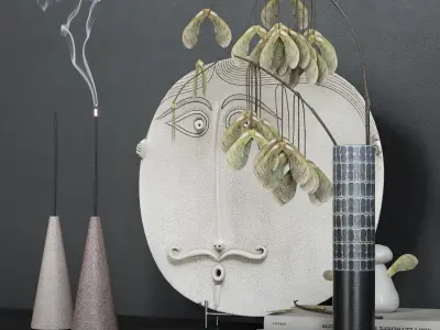 Decorative set F1 3D model