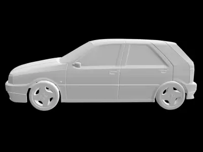 Fiat Tipo5p 3D print model