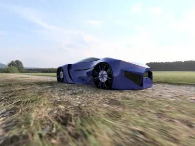 Super car000 3D model